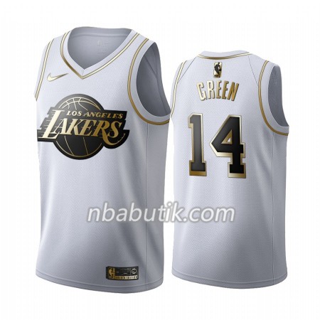 NBA Mænd Trøje Los Angeles Lakers Danny Green 14 Nike 2019-20 Hvid Golden Edition Swingman NBA Mænd Trøje Los Angeles Lakers Danny Green 14 Nike 2019-20 Hvid Golden Edition Swingman